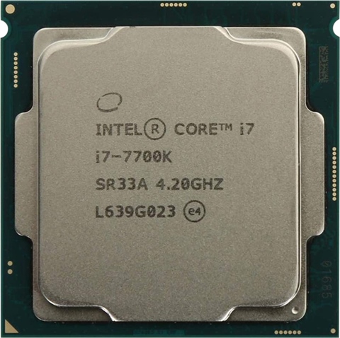 Intel Core i7-7700k (4.2Ghz) LGA1151